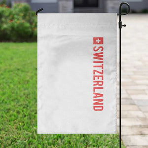 Switzerland Heritage Vintage Swiss Flag Schweiz Garden Flag
