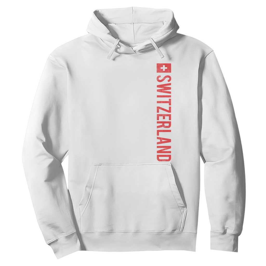 Switzerland Heritage Vintage Swiss Flag Schweiz Hoodie