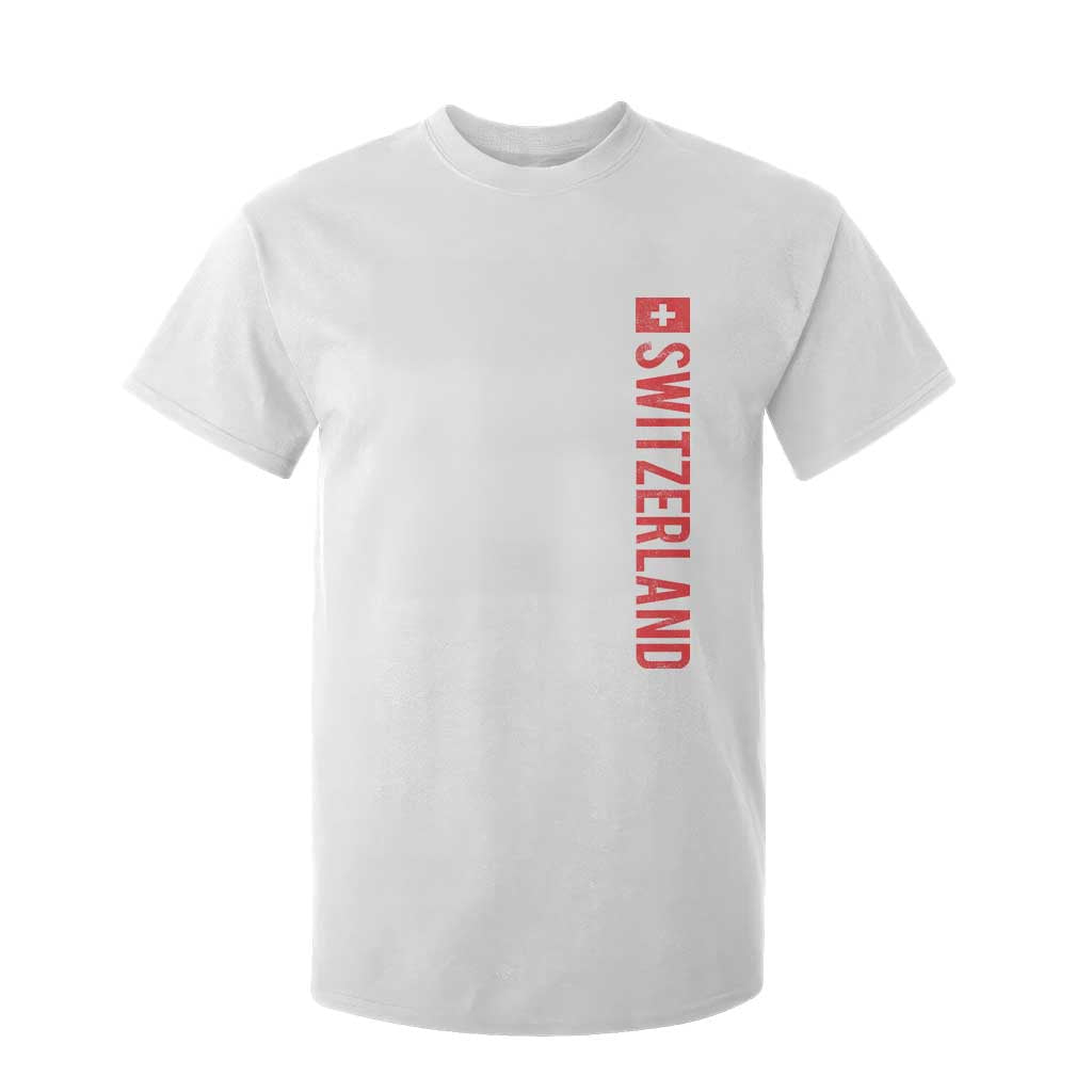 Switzerland Heritage Vintage Swiss Flag Schweiz T Shirt For Kid