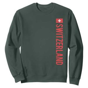 Switzerland Heritage Vintage Swiss Flag Schweiz Sweatshirt