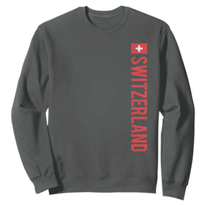 Switzerland Heritage Vintage Swiss Flag Schweiz Sweatshirt