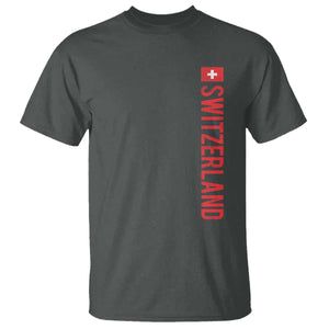 Switzerland Heritage Vintage Swiss Flag Schweiz T Shirt