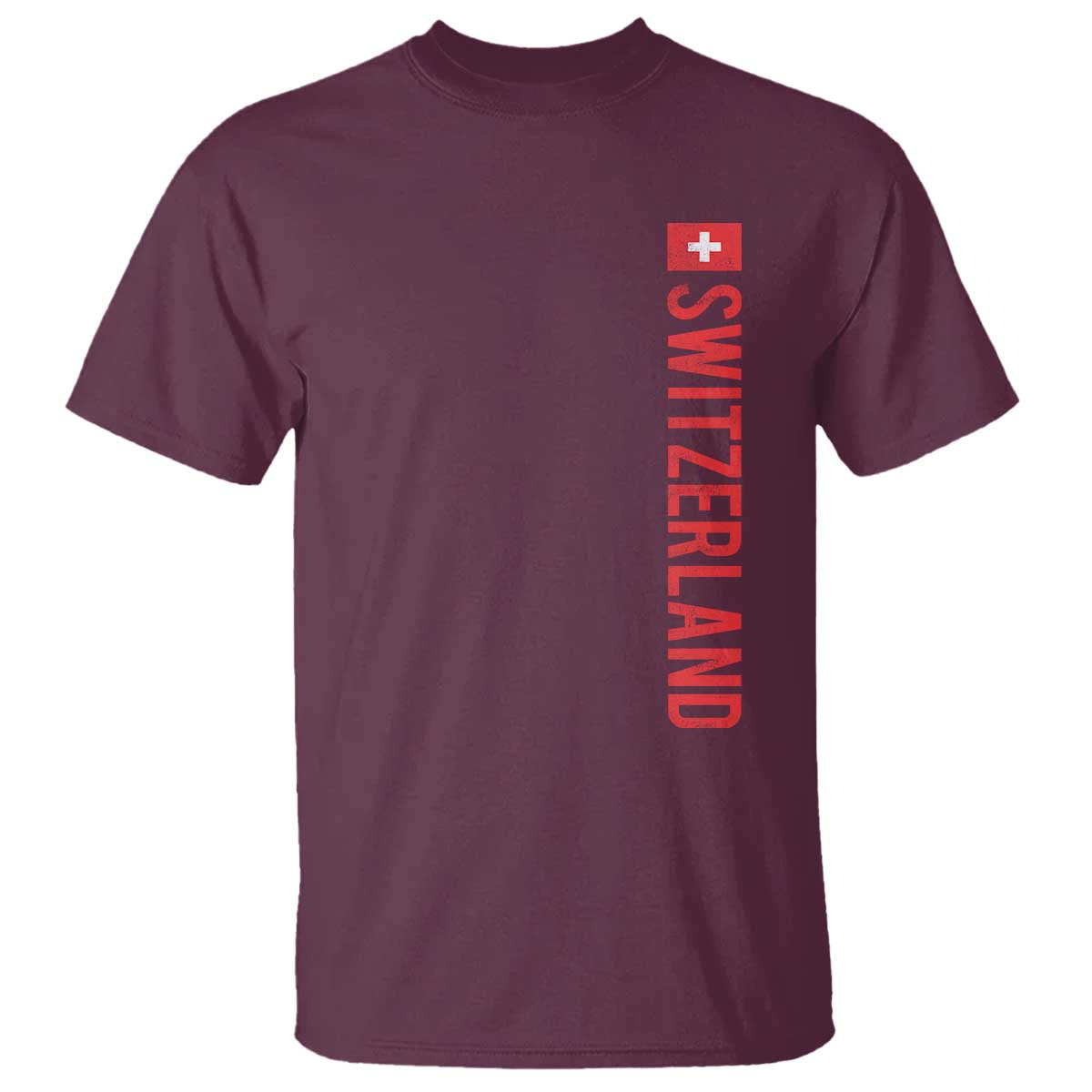 Switzerland Heritage Vintage Swiss Flag Schweiz T Shirt
