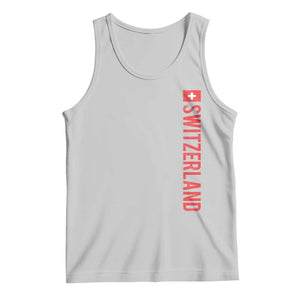 Switzerland Heritage Vintage Swiss Flag Schweiz Tank Top