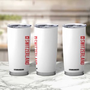 Switzerland Heritage Vintage Swiss Flag Schweiz Tumbler Cup