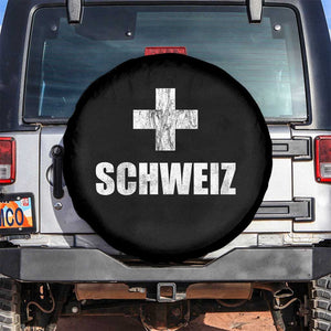 Schweiz Swiss German Vintage Cross Flag Switzerland Roots Spare Tire Cover