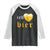 Funny Oktoberfest Raglan Shirt Ich Liebe Bier Heart German Beer Foam TS11 Black White Print Your Wear