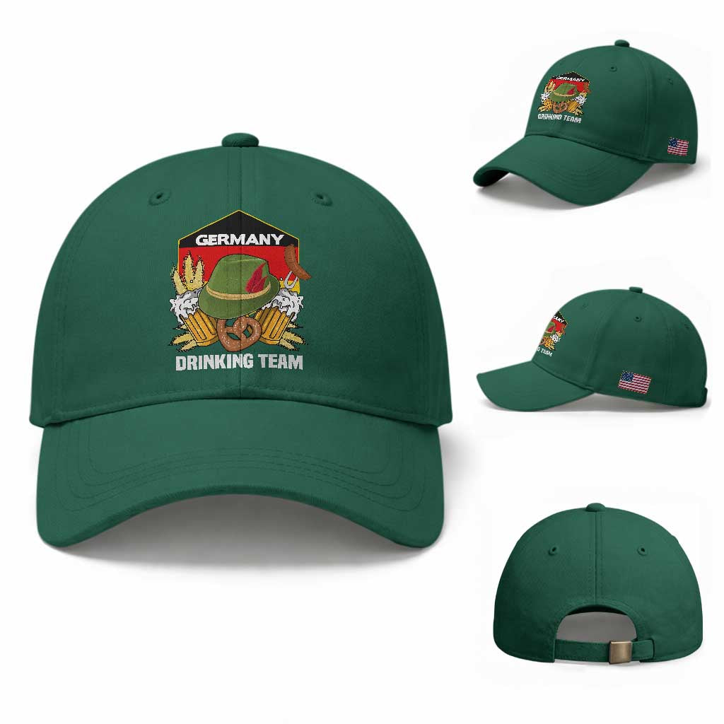 Germany Drinking Team Baseball Cap Germany Beer Festivals Oktoberfest Alpine hat Barley TS11 Baseball Cap Universal Fit Irish Green Print Your Wear