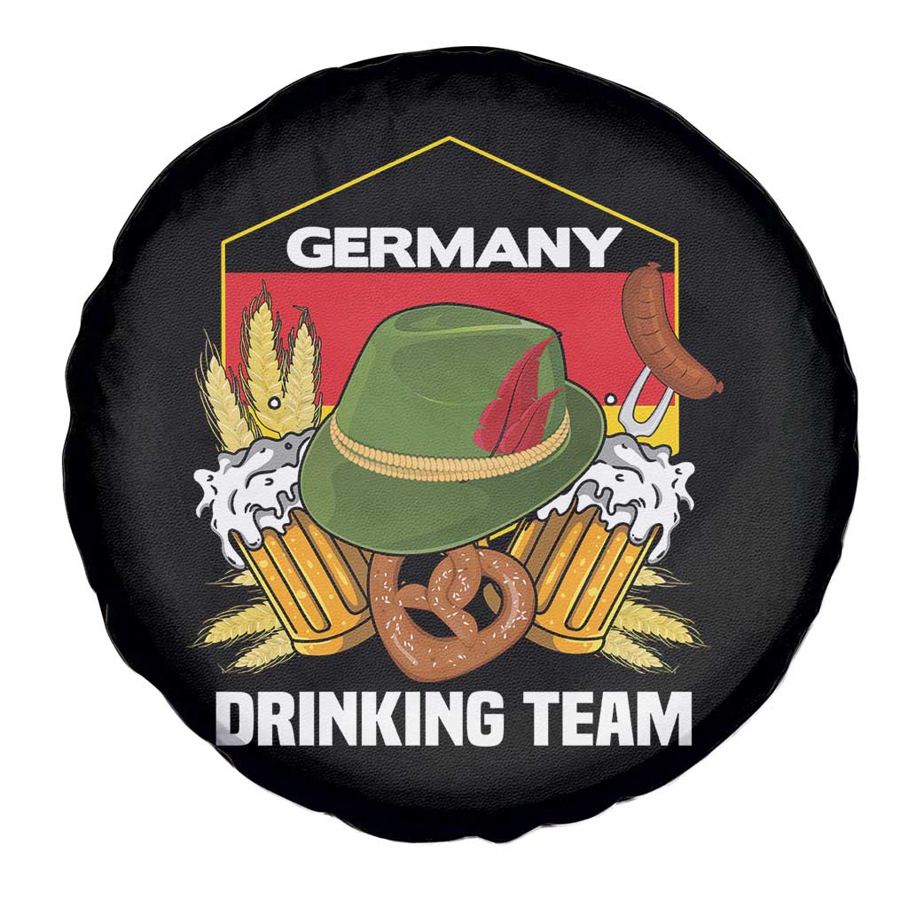 Germany Drinking Team Spare Tire Cover Germany Beer Festivals Oktoberfest Alpine hat Barley TS11 Print Your Wear