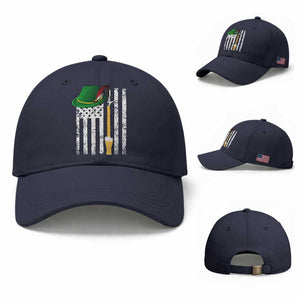 Funny German Beer Baseball Cap Oktoberfest Vintage American Flag Alpine hat TS11 Baseball Cap Universal Fit Navy Print Your Wear