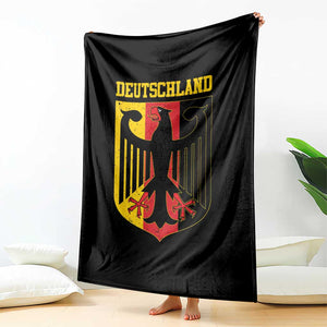 Deutschland German Pride Throw Blanket Bundesadler Coat of Arms TS11 Print Your Wear