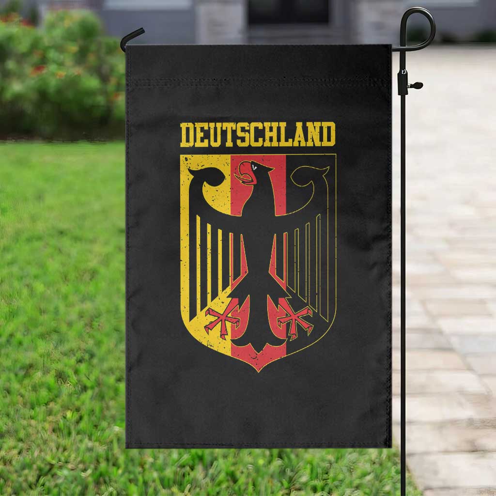 Deutschland German Pride Garden Flag Bundesadler Coat of Arms TS11 Print Your Wear