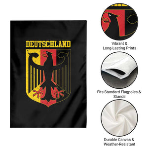 Deutschland German Pride Garden Flag Bundesadler Coat of Arms TS11 Print Your Wear