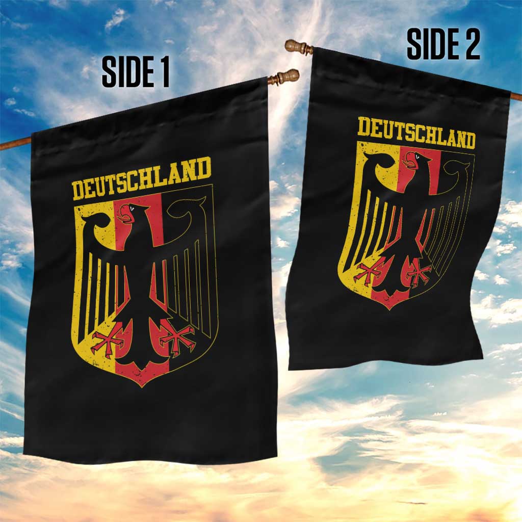 Deutschland German Pride Garden Flag Bundesadler Coat of Arms TS11 Print Your Wear