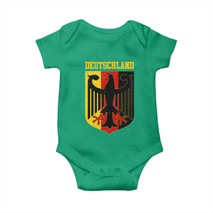 Deutschland German Pride Baby Onesie Bundesadler Coat of Arms TS11 Irish Green Print Your Wear