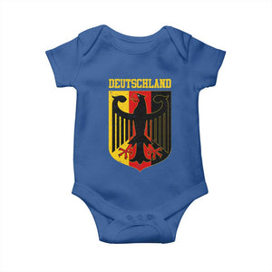 Deutschland German Pride Baby Onesie Bundesadler Coat of Arms TS11 Royal Blue Print Your Wear