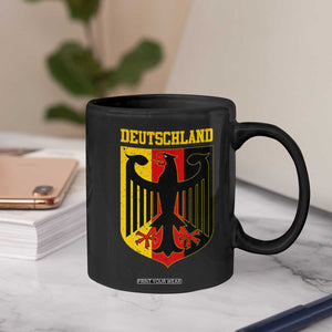 Deutschland German Pride Coffee Mug Bundesadler Coat of Arms TS11 Print Your Wear
