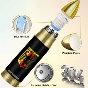 Deutschland German Pride Bullet Tumbler Bundesadler Coat of Arms TS11 Print Your Wear