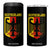 Deutschland German Pride 4 in 1 Can Cooler Tumbler Bundesadler Coat of Arms TS11 One Size: 16 oz Black Print Your Wear