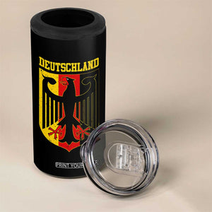 Deutschland German Pride 4 in 1 Can Cooler Tumbler Bundesadler Coat of Arms TS11 Print Your Wear