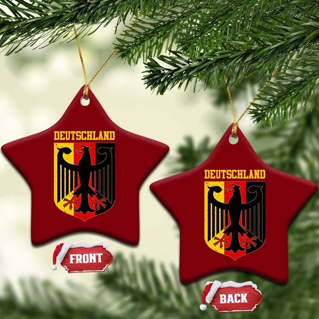 Deutschland German Pride Ceramic Ornament Bundesadler Coat of Arms TS11 Print Your Wear