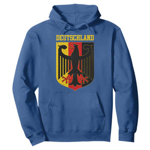 Deutschland German Pride Hoodie Bundesadler Coat of Arms TS11 Royal Blue Print Your Wear