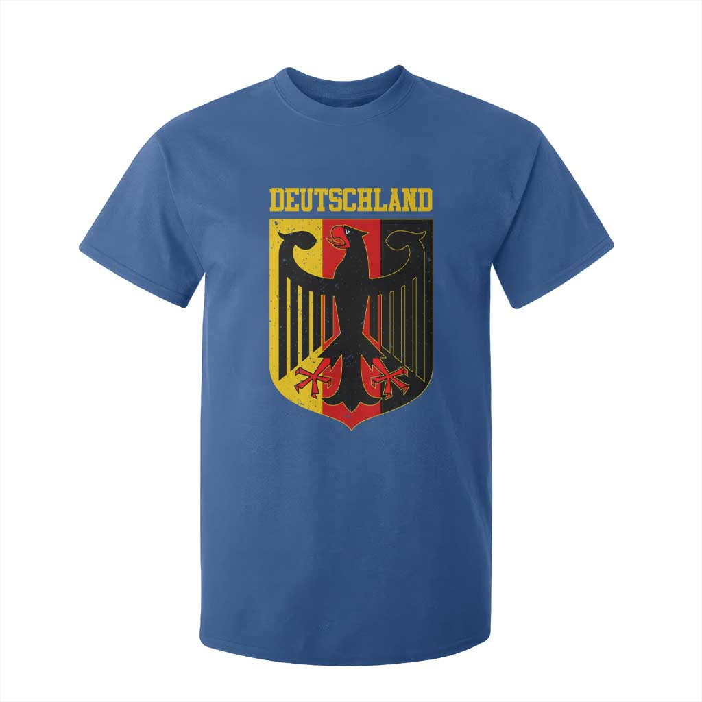 Deutschland German Pride T Shirt For Kid Bundesadler Coat of Arms TS11 Royal Blue Print Your Wear