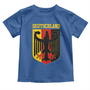 Deutschland German Pride Toddler T Shirt Bundesadler Coat of Arms TS11 Royal Blue Print Your Wear