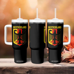 Deutschland German Pride Tumbler With Handle Bundesadler Coat of Arms TS11 Print Your Wear