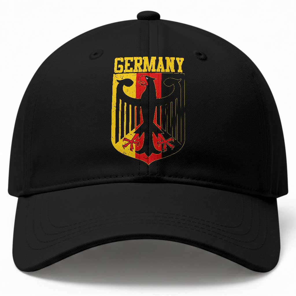Proud Germany Baseball Cap Bundesadler Coat of Arms German Flag TS11 Print Your Wear