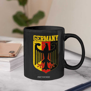 Proud Germany Coffee Mug Bundesadler Coat of Arms German Flag TS11 Print Your Wear