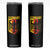 Proud Germany Skinny Tumbler Bundesadler Coat of Arms German Flag TS11 Black Print Your Wear
