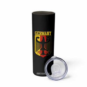 Proud Germany Skinny Tumbler Bundesadler Coat of Arms German Flag TS11 Print Your Wear