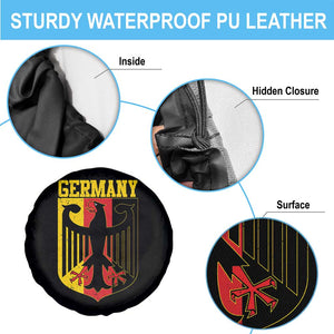 Proud Germany Spare Tire Cover Bundesadler Coat of Arms German Flag TS11 Print Your Wear