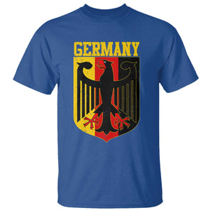 Proud Germany T Shirt Bundesadler Coat of Arms German Flag TS11 Royal Blue Print Your Wear