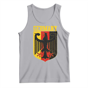 Proud Germany Tank Top Bundesadler Coat of Arms German Flag TS11 Athletic Heather Print Your Wear