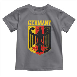 Proud Germany Toddler T Shirt Bundesadler Coat of Arms German Flag TS11 Charcoal Print Your Wear