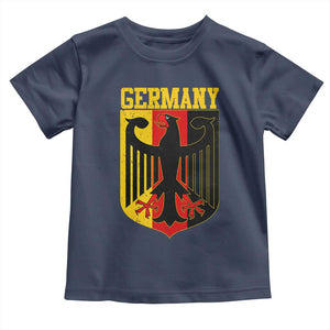 Proud Germany Toddler T Shirt Bundesadler Coat of Arms German Flag TS11 Navy Print Your Wear