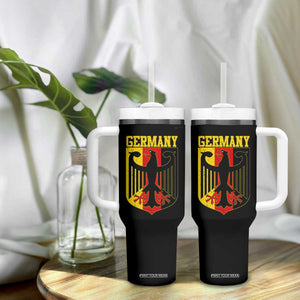 Proud Germany Tumbler With Handle Bundesadler Coat of Arms German Flag TS11 Print Your Wear
