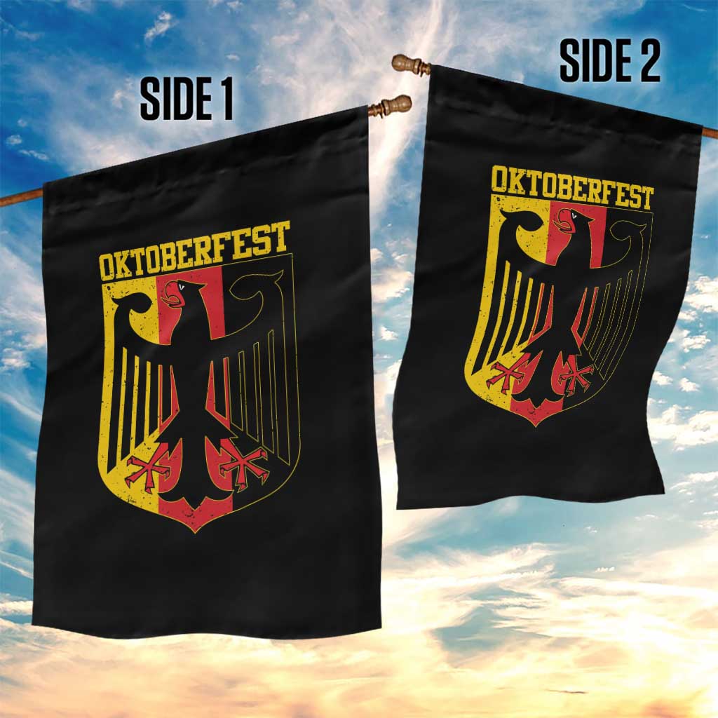 Oktoberfest Garden Flag Bundesadler Coat of Arms German Flag TS11 Print Your Wear