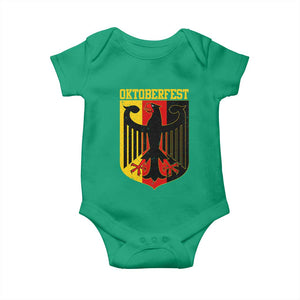 Oktoberfest Baby Onesie Bundesadler Coat of Arms German Flag TS11 Irish Green Print Your Wear
