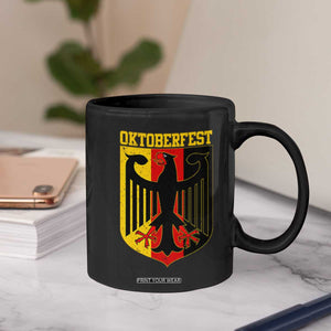 Oktoberfest Coffee Mug Bundesadler Coat of Arms German Flag TS11 Print Your Wear