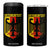 Oktoberfest 4 in 1 Can Cooler Tumbler Bundesadler Coat of Arms German Flag TS11 One Size: 16 oz Black Print Your Wear