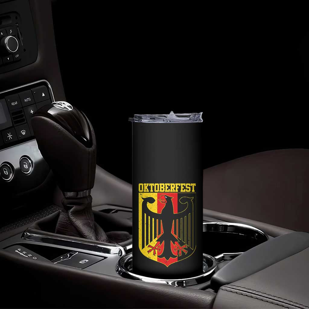 Oktoberfest Skinny Tumbler Bundesadler Coat of Arms German Flag TS11 Print Your Wear
