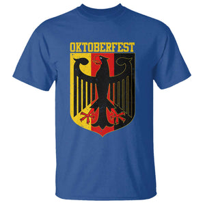 Oktoberfest T Shirt Bundesadler Coat of Arms German Flag TS11 Royal Blue Print Your Wear