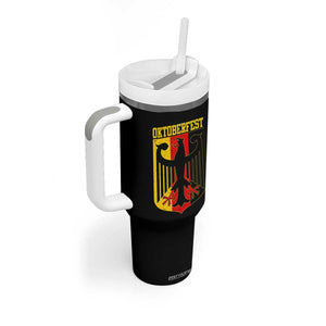 Oktoberfest Tumbler With Handle Bundesadler Coat of Arms German Flag TS11 Print Your Wear