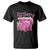 Breast Cancer Awareness T Shirt Treasure The Chest Crystal Diamond Pink Ribbon TS11 Black Print Your Wear