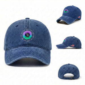 Suicide Prevention Awareness Washed Cotton Baseball Cap You Are Never Alone Enough Amazing Special Strong Lovely Sunflower