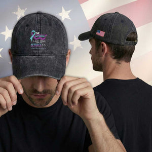 Suicide Prevention Awareness Washed Cotton Baseball Cap The Comeback Is Always Stronger Than The Setback Heartbeat