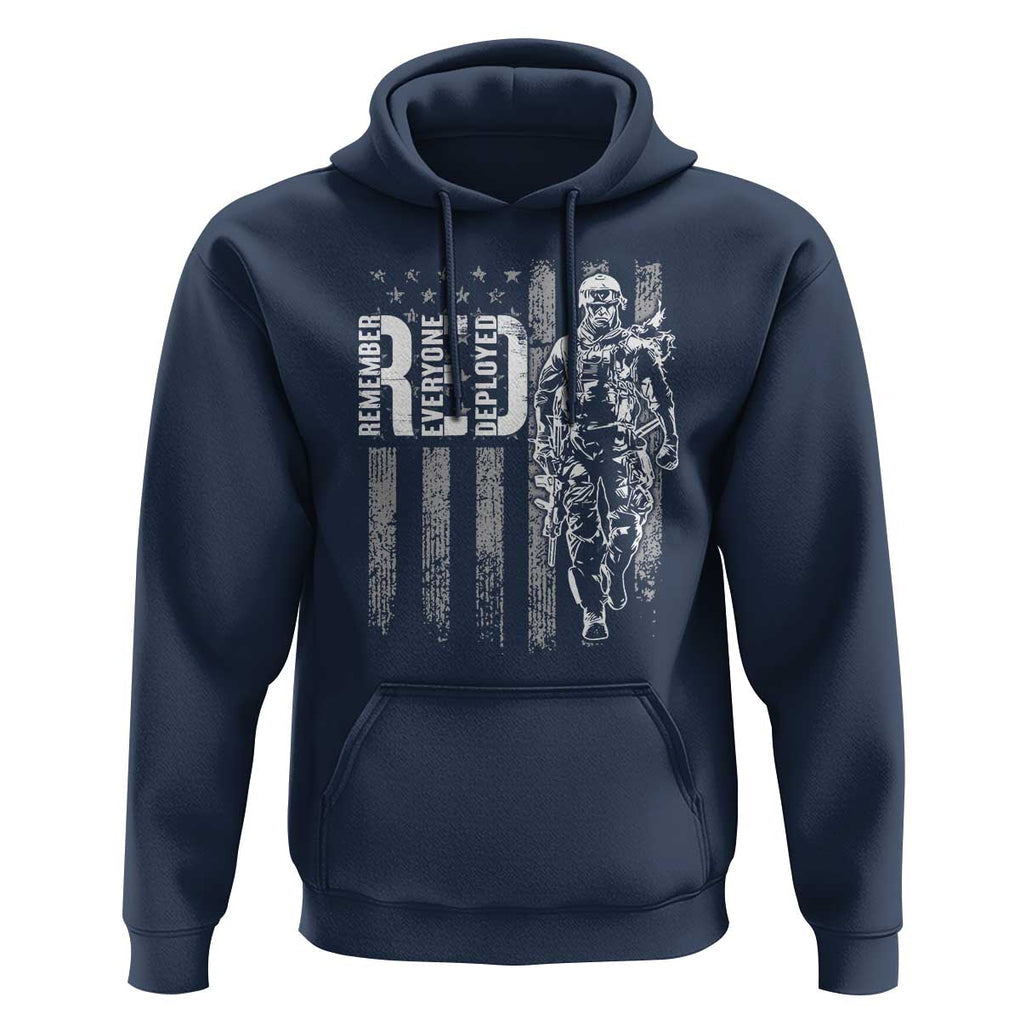 RED Friday Hoodie Remember Everyone Deployed American Flag Military Patriotic Veteran TS11 Navy Print Your Wear